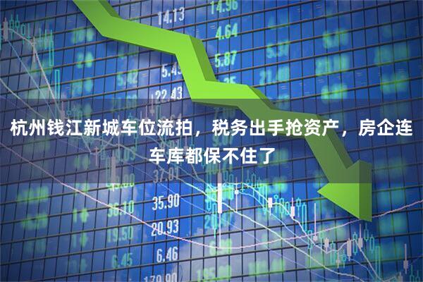 杭州钱江新城车位流拍，税务出手抢资产，房企连车库都保不住了
